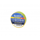 Изолента Safeline желто-зеленая 15мм*10м, 57903