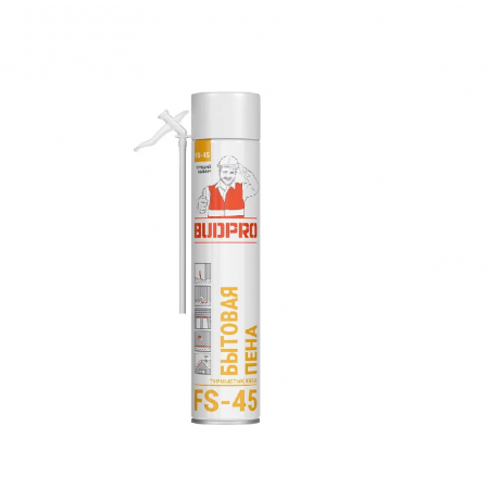 Пена BUDPRO FS-45 575мл бытовая всесезонная, 56162