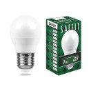 Saffit шар G45 E27 7W(560lm) 4000K 4K матовая 81х45 SBG4507 55037