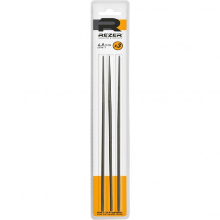 Напильник круглый  Rezer 4,8 RF4.80*3, 3шт в блистере