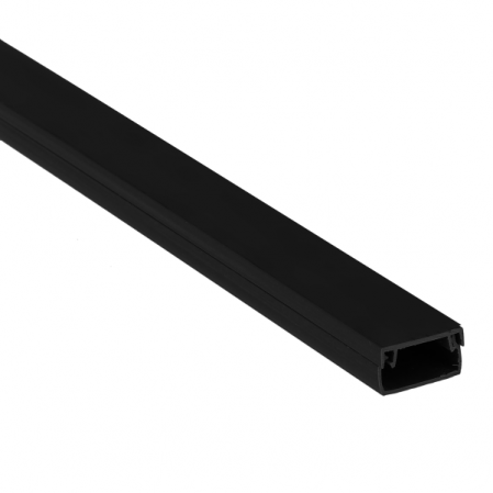 Кабель-канал 16*16 L2000 черный EKF Plast kk-16-16b