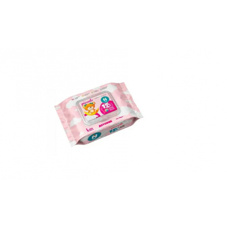 Салфетки влажные 120шт Baby Pink (кирпичик с клапаном), 122563