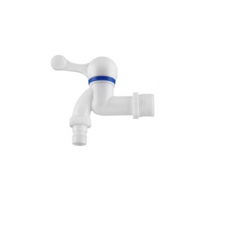 Кран водоразборный пластиковый 3/4" арт.Q8057, 122983