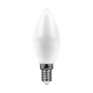 Saffit свеча C37 E14 9W(810lm) 6400K 6K матовая, пластик 100x37 SBC3709 55170