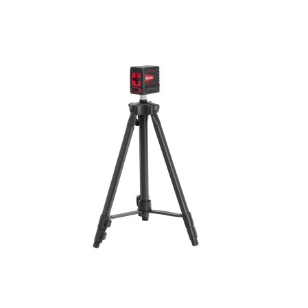 Лазерный уровень QBC RED Pro SET, 10 м, красный луч, батарейки, штатив// MTX 350105