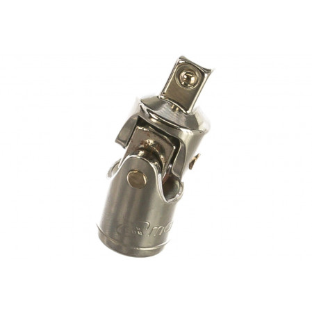 Шарнир карданный с квадратом 1/4", CrV, полированный хром Matrix 13993