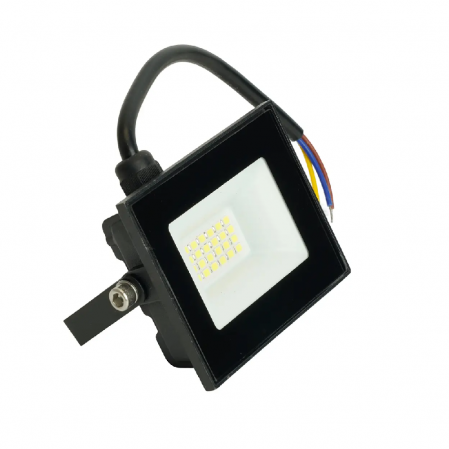 Saffit прожектор св/д ПРОМО 20W(1600lm) 6500K 6K IP65 черн 83x65x24 SFL51-10 гар.6мес. 51192