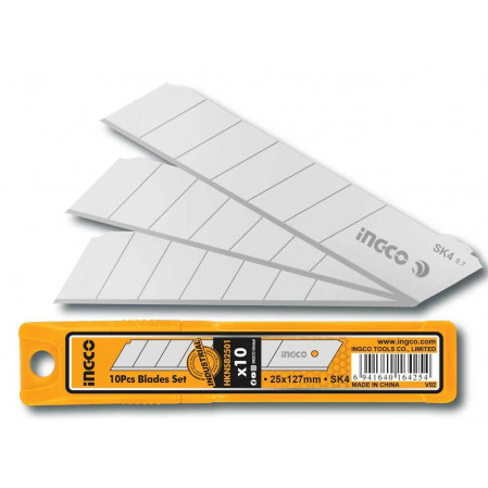 Лезвия сегментные 25*127мм INGCO HKNSB2501