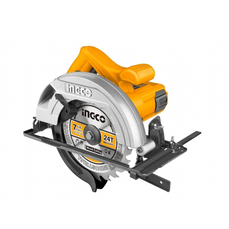 Пила циркулярная INGCO 1200Вт, 5000 об/мин, диск 185мм CS18578 INDUSTRIAL