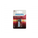 Э/п Philips крона 9V 6LR61/9V 6F22 1BL Power 6LR61P1B/51 (ЦЕНА ЗА ШТ.)