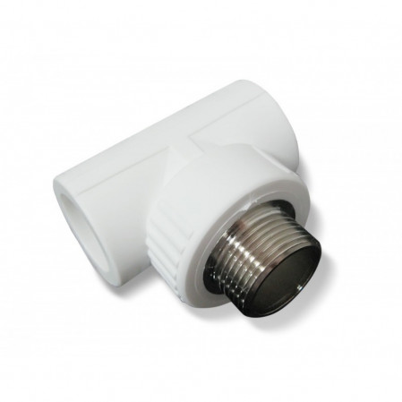 Тройник PPRC, комб., ВР, D20*3/4*20