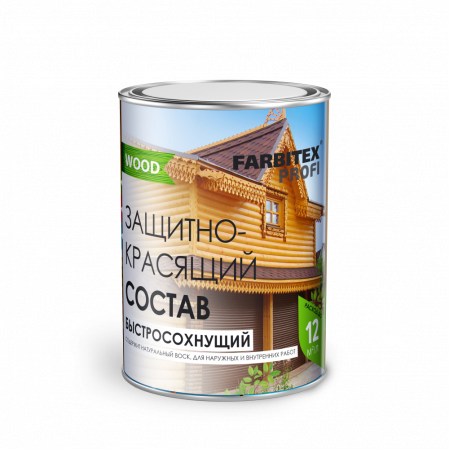 Состав защитно-красящий Палисандр 0,75л farbitex