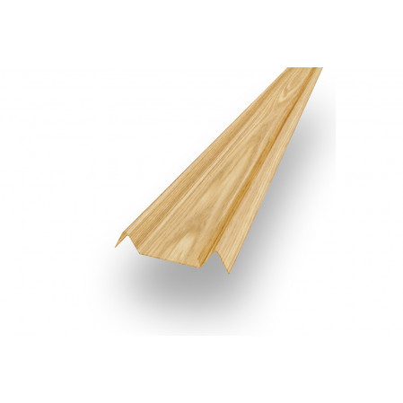 Планка 60*50*20 с подгибом светлое дерево