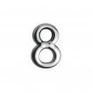 Цифра дверная АЛЛЮР, самокл., "8"