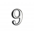 Цифра дверная АЛЛЮР, самокл., "9"