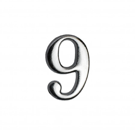 Цифра дверная АЛЛЮР самокл. "9"
