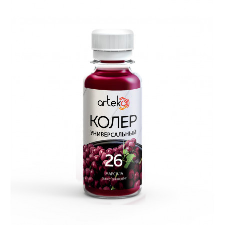 Колер 26 марсала 100мл., Артэко