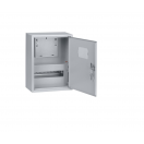 TDM щит (корпус) метал. ЩУРН-1/12 (400х300х145), окно, IP31 народный SQ0905-0801