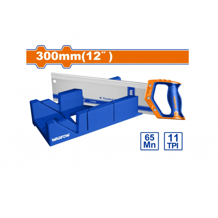 Ножовка со стуслом 300 мм 11TPI WADFOW WHW2112