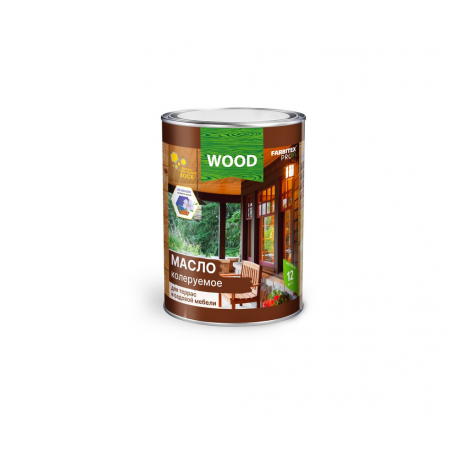 Масло колер для тер и мебели орех 0,75л FARBITEX ПРОФИ WOOD