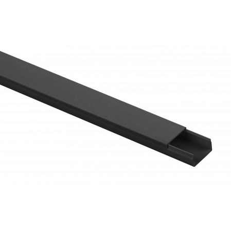 Кабель-канал ПВХ 20*10 черный KK-B-20-10 ЭРА 61739