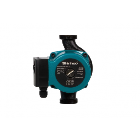 Насос циркуляционный BASIC S 25-8S 230V 180мм SHINHOO Насос циркуляционный BASIC S 25-8S 230V 180мм SHINHOO