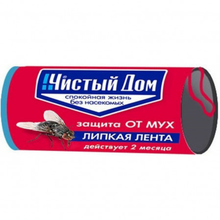 Липкая лента от мух ЧИСТЫЙ ДОМ арт.02-188