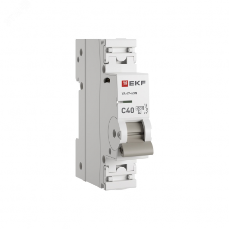 EKF PROxima автоматический выкл. ВА 47-63N 1P 40А 4,5кА х-ка C M634140C
