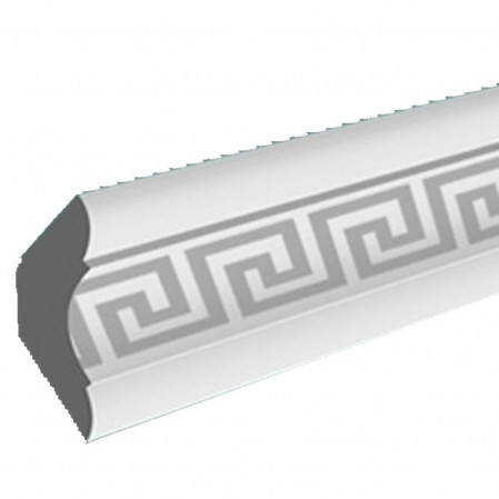 Плинтус FK-4502 (жемчуг) 2,0м 34х34мм экструзионный Флекс