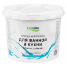 Краска ECOLINE для ванной и кухни 7 кг, 22220