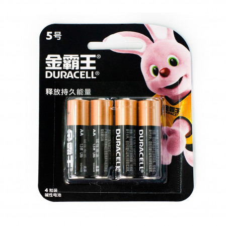 Батарейка Duracell АА алкалиновая 1,5v LR6-4BL Basic