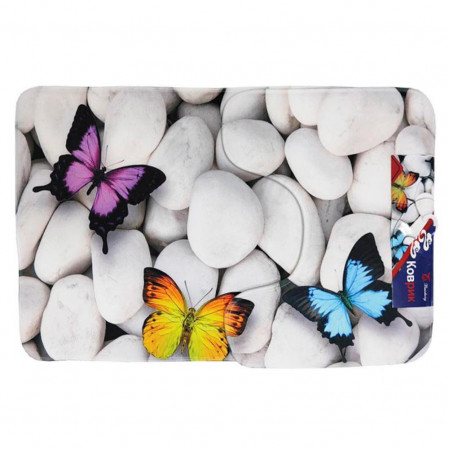 Коврик для ванной 50*80/50*40см камни BZY0929-7 Baizheng