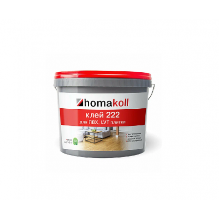 Клей homakoll 222 ведро 3,5 кг