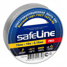 Изолента ПВХ 15/10 белая, 150мкм, Safeline арт.9358