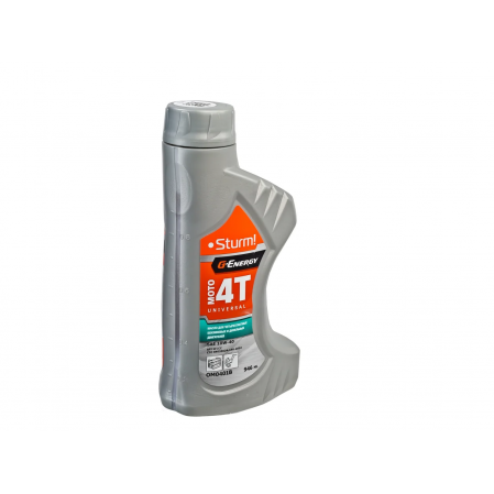 OM0401B Sturm! G-Energy масло 4Т минер., API SF/CC, SAE 10W-40, UNIVERSAL MOTO 4T, 0.946 л