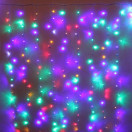 Гирлянда светодиодная 2*3 м 480 led 220 В занавес мультицвет Мерцание Серпантин