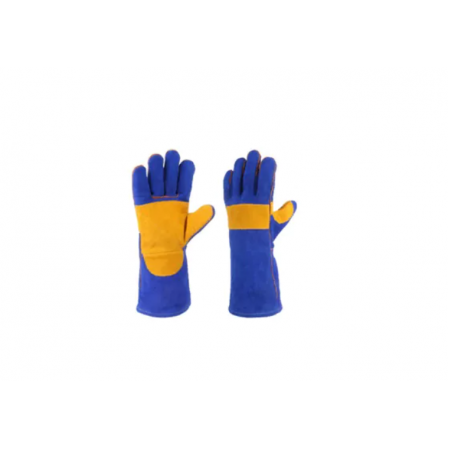 Краги спилковые пятипалые "САПФИР-KEVLAR, усиленные, 25014