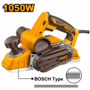 Рубанок электро INGCO 1050 Вт, 16000 об/мин, ширина строгания 82мм, INDUSTRIAL PL10508