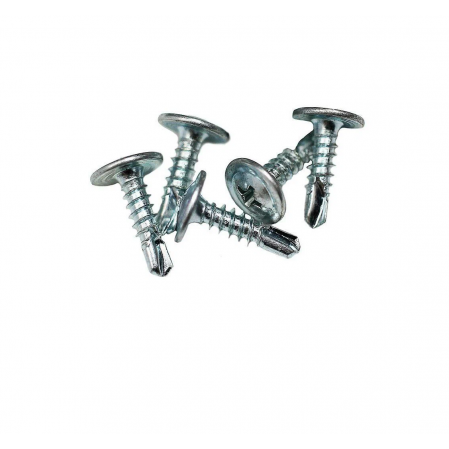 Саморез с п/ш сверло цинк 4,2*25 (12 шт) - пакет