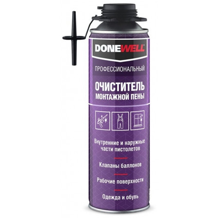 Очиститель монтажной пены Donewell 650мл DPP06C 146708