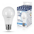 Ergolux ПРОМО ЛОН A60 E27 11W(1056lm 270°) 4500K 4K матовая 106x60 пластик/алюм. LED-A60-11W-E27-4K