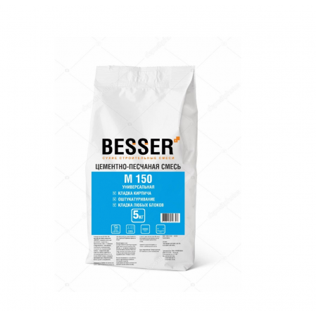 Смесь цементно-песчаная BESSER 3кг, 118178