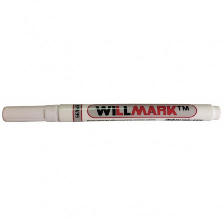 Маркер-краска WILLMARK белый d1-2мм, 04337К