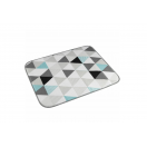 Коврик для сушки посуды 45*35см из микрофибры MDM-01-L, Рыжий кот Р310254
