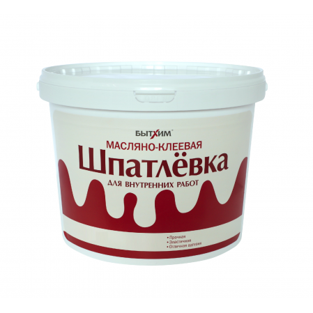 Шпатлевка масляно-клеевая, Быт Хим 0,5кг, 35949