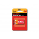 Батарейки Kodak 6F22-1BL SUPER HEAVY DUTY Zinc [K9VHZ-1B]