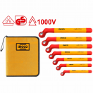 Набор диэлектрических накидных ключей 7 шт. INGCO HKISPA0702 INDUSTRIAL.