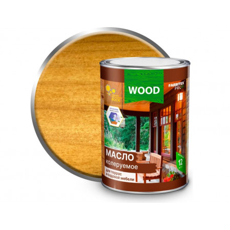 Олифа льняная натуральная 3л, FARBITEX ПРОФИ WOOD