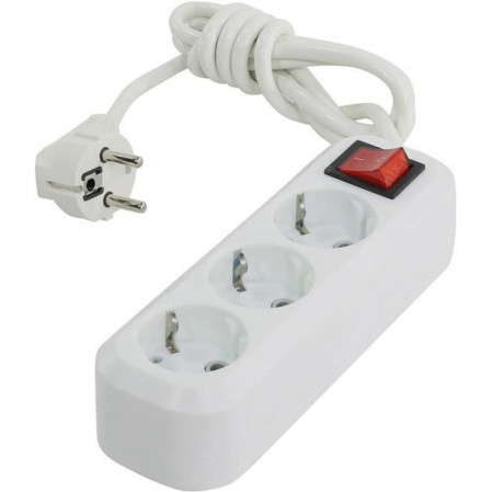 SmartBuy ПВС 3х1 3роз.  7м 16А земля,выкл (корпус АБС-пластик) SBE-16-3-07-ZS