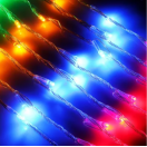 Гирлянда СНОУ БУМ водопад 192LED*мультицвет, 1,2х2м, 8 нитей, 8 реж, ПВХ прозр., 382-022, 115081